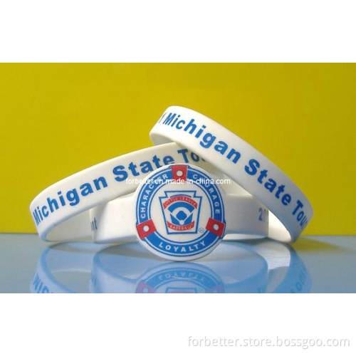 Silicone Wristband for Complex Logo (NOG-SW)